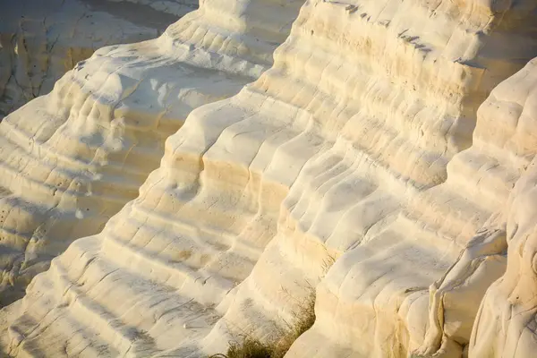 White Cliffs Sicily Background — Stock Photo, Image