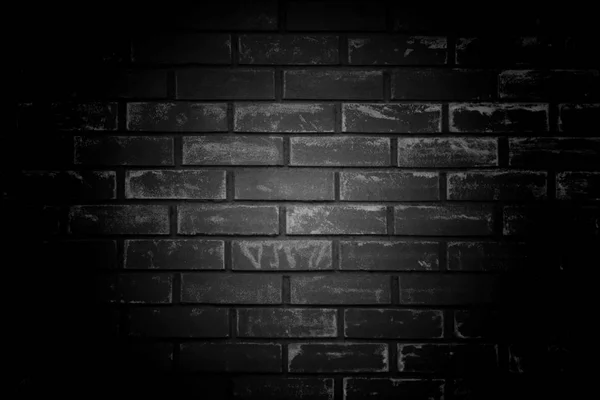 Velho fundo da parede preta. Textura com fronteira vinheta preta ba — Fotografia de Stock