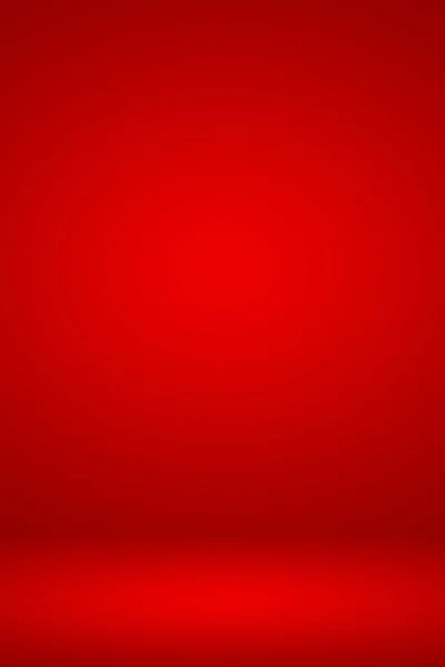 빨간 배경의 크리스마스 발렌틴의 레이아웃 디자인 과 유색인 류 — 스톡 사진