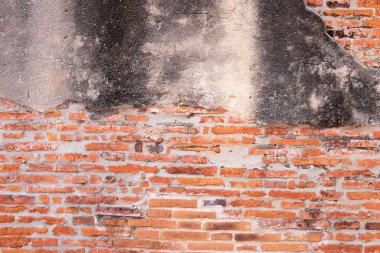 Boş eski vintage tuğla doku duvar. Grunge arka plan. SP kopyalama