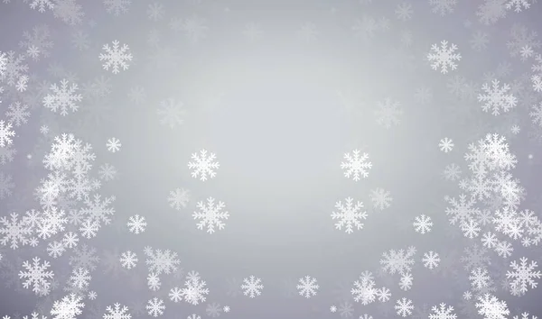 Fondo gris abstracto con nieve —  Fotos de Stock