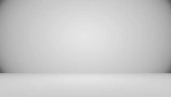 Absztrakt üres fehér szürke Színátmenet fekete szilárd vignett — Stock Fotó