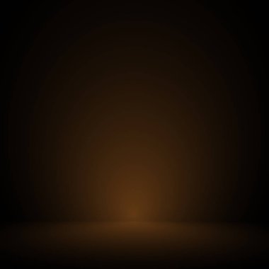 Vektör: pastel kahverengi Stüdyo Oda arka plan, şablon ürün, iş zemin görüntüsünü için sahte boş