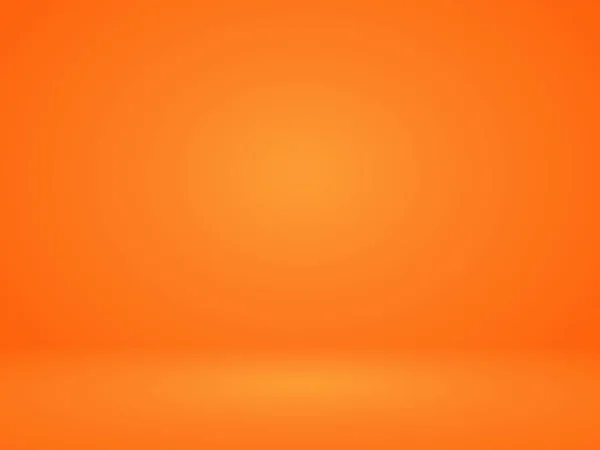 Abstract Orange background layout design,studio,room, web template ,Business report with smooth circle gradient color — Stock Photo, Image