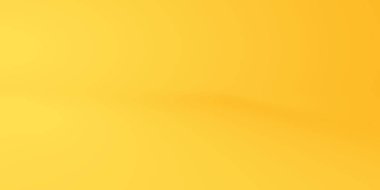 Sarı boş Stüdyo Oda arka plan, şablon içerik veya ürün görüntüsünü için sahte