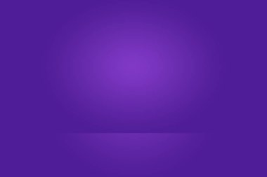 Stüdyo Arkaplan Konsepti - Ürün için Karanlık Gradyan mor stüdyo odası arka planı.