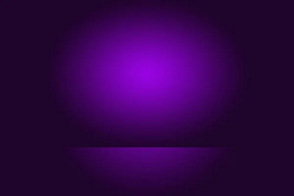 Conceito de fundo de estúdio - fundo de estúdio roxo escuro Gradiente para o produto. — Fotografia de Stock