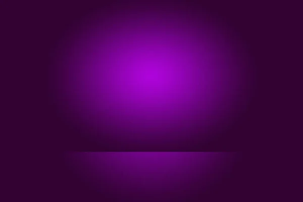 Conceito de fundo de estúdio - fundo de estúdio roxo escuro Gradiente para o produto. — Fotografia de Stock