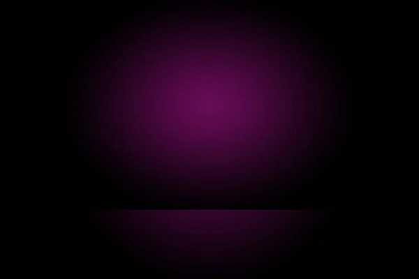 Estudio concepto de fondo - Gradiente oscuro púrpura estudio de fondo de la habitación para el producto. —  Fotos de Stock