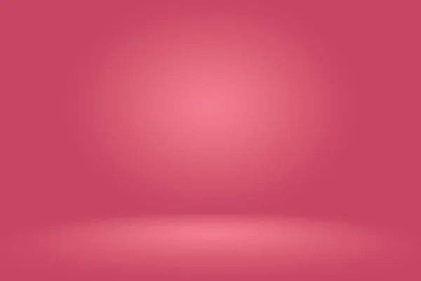Абстрактний рожевий фон Різдвяний дизайн розкладки Валентина, студія, кімната, веб-шаблон, діловий звіт з гладким кольором кола . — стокове фото