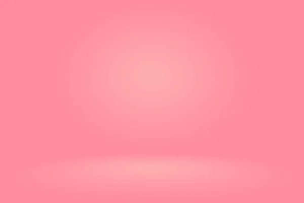 Fundo rosa abstrato Natal Valentine design layout, estúdio, quarto, modelo web, relatório de negócios com cor gradiente círculo liso . — Fotografia de Stock