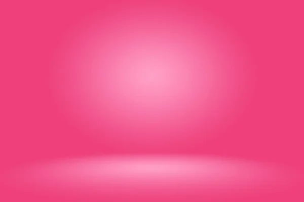 Абстрактний рожевий фон Різдвяний дизайн розкладки Валентина, студія, кімната, веб-шаблон, діловий звіт з гладким кольором кола . — стокове фото