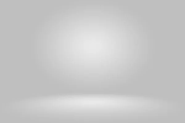Abstrakcyjny pusty ciemny biały szary gradient z czarnym winietą oświetlenie Studio ściany i podłogi tło dobrze wykorzystać jako tło — Zdjęcie stockowe