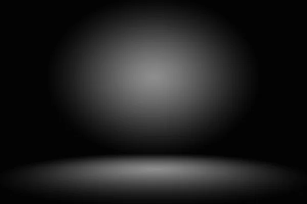 Abstrato modelo cinza escuro espaço em branco parede gradiente sombrio cinza escuro gradiente de estúdio sala vazia usado para montagem ou exibir seus produtos . — Fotografia de Stock