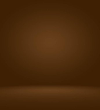 Soyut lüks koyu kahverengi ve kahverengi bir gradyan ile sınır kahverengi