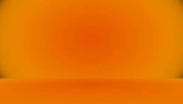 노골적 인 부드러운 오렌지 배경 배치 설계, 스튜디오, 방, 웹 템플릿, 매끄러운 원의 색으로 비즈니스 보고서 — 스톡 사진