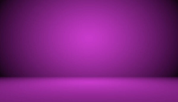 Студийный фон - темно-серый пурпурный фон студийной комнаты для продукта.