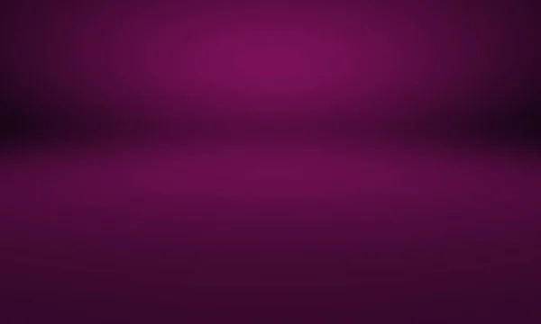 Studio background Concept - абстрактний темно-градієнтний фіолетовий фон кімнати студії для продукту . — стокове фото