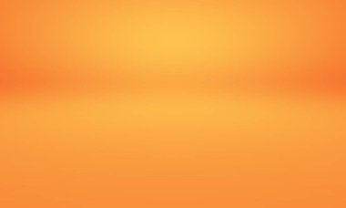 Soyut pürüzsüz Turuncu arkaplan tasarımı, stüdyo, oda, web şablonu, düz daire eğimli iş raporu.