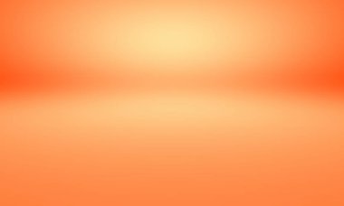 Soyut pürüzsüz Turuncu arkaplan tasarımı, stüdyo, oda, web şablonu, düz daire eğimli iş raporu.