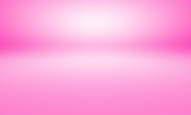 Soyut boş açık pembe stüdyo odası arka planı, ürün gösterimi, afiş, şablon için montaj olarak kullan.