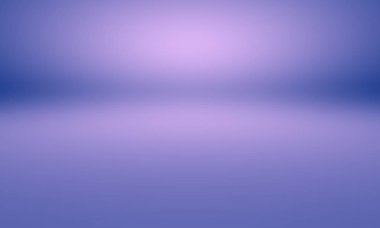 Stüdyo Arkaplan Konsepti - ürün için soyut boş ışık gradyanı mor stüdyo odası arka planı.