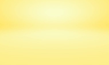 Soyut Lüks Altın Gradyan Stüdyo Duvarı. Arka plan, düzen, afiş ve ürün sunumu olarak kullanılabilir..