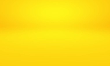 Soyut Lüks Altın Gradyan Stüdyo Duvarı. Arka plan, düzen, afiş ve ürün sunumu olarak kullanılabilir..