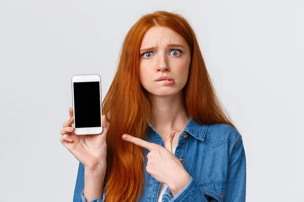 Dating-app-mädchen hat tio textfirst