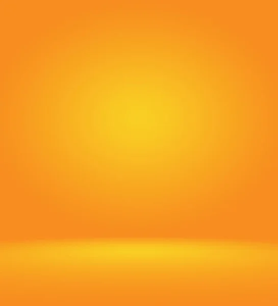 พื้นหลังสตูดิโอถ่ายภาพสีส้มแนวตั้งกับ vignette อ่อน พื้นหลังที่อ่อนนุ่ม พื้นหลังสตูดิโอผ้าใบสี . — ภาพถ่ายสต็อก