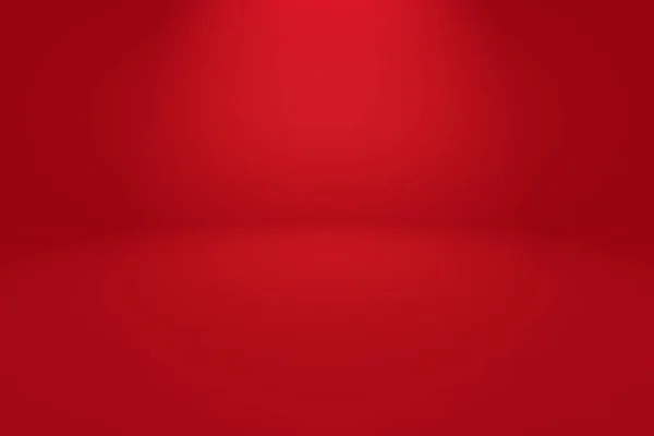 Resumen de lujo suave fondo rojo Navidad San Valentín diseño de diseño, estudio, habitación, plantilla web, informe de negocios con color gradiente círculo liso. — Foto de Stock