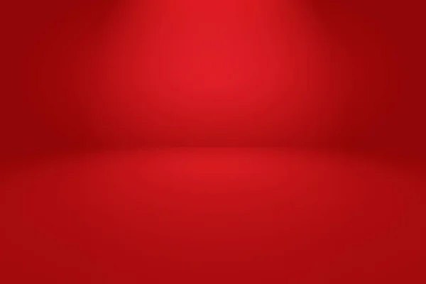 Resumen de lujo suave fondo rojo Navidad San Valentín diseño de diseño, estudio, habitación, plantilla web, informe de negocios con color gradiente círculo liso. —  Fotos de Stock