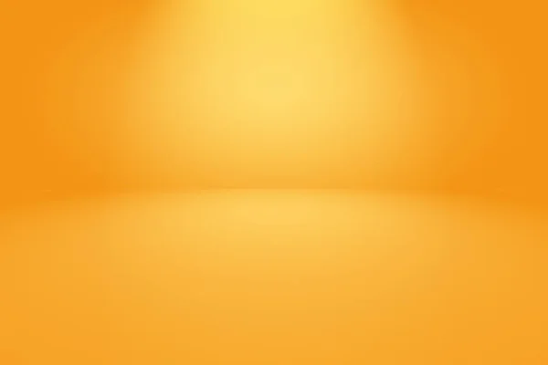 Diseño de diseño de fondo naranja abstracto, estudio, habitación, plantilla web, informe de negocios con color de gradiente de círculo liso. —  Fotos de Stock