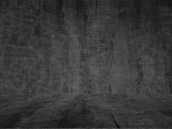 Stare czarne tło. Grunge tekstury. Ciemna tapeta. Tablica z betonu kredowego — Zdjęcie stockowe