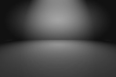 Soyut lüks bulanık koyu gri ve siyah gradyan. Ürünlerinizi sergilemek için arka plan stüdyo duvarı olarak kullanılır..