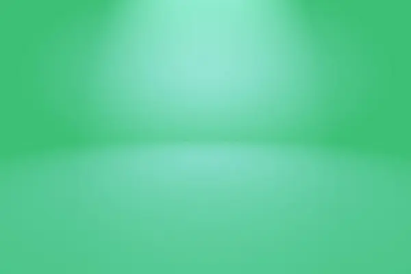 Verde gradiente abstrato fundo vazio quarto com espaço para o seu texto e imagem. — Fotografia de Stock