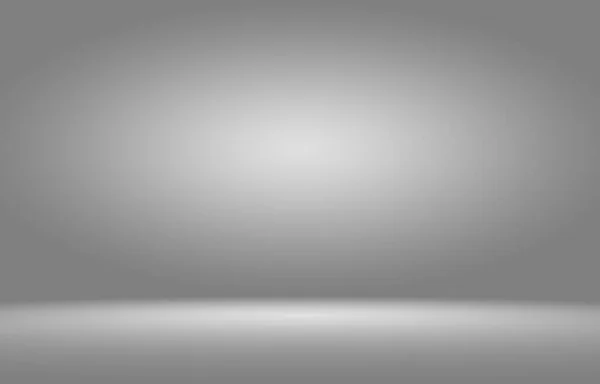 Üres fehér és szürke stúdió háttér — Stock Fotó