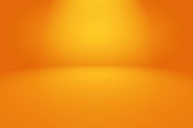 Soyut Turuncu arkaplan tasarımı, stüdyo, oda, web şablonu, düz daire eğimli iş raporu.