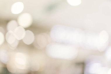 Soyut Parlak ışık Bokeh arka planda daireler çiziyor. Alışveriş merkezi ışığı..