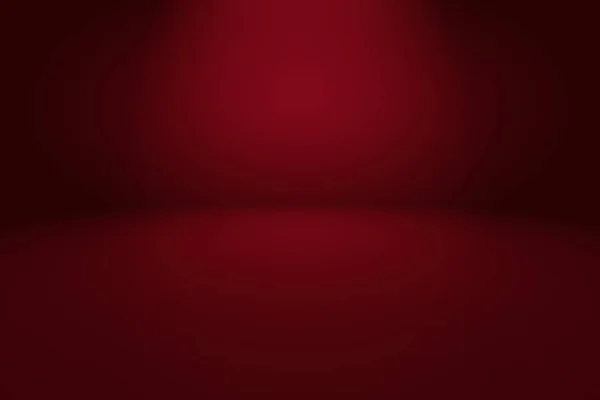 Resumen de lujo suave fondo rojo Navidad San Valentín diseño de diseño, estudio, habitación, plantilla web, informe de negocios con color gradiente círculo liso. —  Fotos de Stock