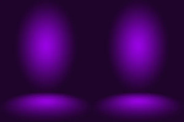 Estudio concepto de fondo - Gradiente oscuro púrpura estudio de fondo de la habitación para el producto. — Foto de Stock