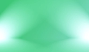 Soyut bulanık yeşil gradyan stüdyosu arka plan, web sitesi şablonu, çerçeve, iş raporu olarak kullanılabilir