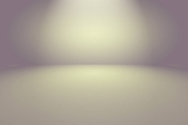 Stüdyo odası, ürün sunumu ve afiş olarak kullanılan pastel renkli yumuşak, eski moda bir bulanık arkaplan