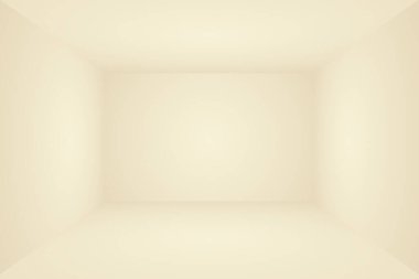 Soyut lüks krem bej rengi kahverengi pamuk ipeği desenli arka plan gibi. 3D Stüdyo Odası.