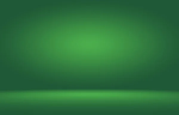 Verde e luz verde desfoque gradiente fundo — Fotografia de Stock