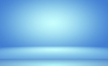 Soyut Lüks Derece Mavi arka plan. Siyah vignette Stüdyo Sancağıyla Pürüzsüz Koyu Mavi.