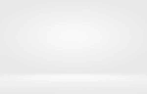 Leere weiße und graue Studiokulisse Hintergrund — Stockfoto