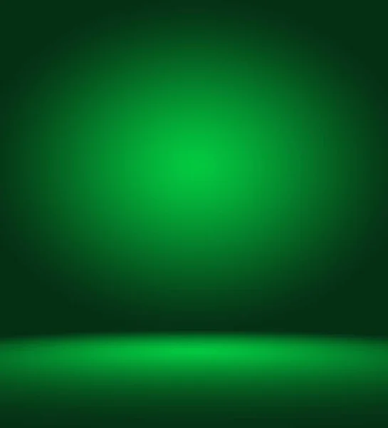 Verde e luz verde desfoque gradiente fundo — Fotografia de Stock
