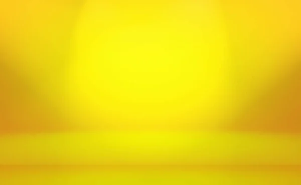 Abstract Luxury Gold yellow gradient studio wall, well use as background,layout,banner and product presentation. — Stock Photo, Image