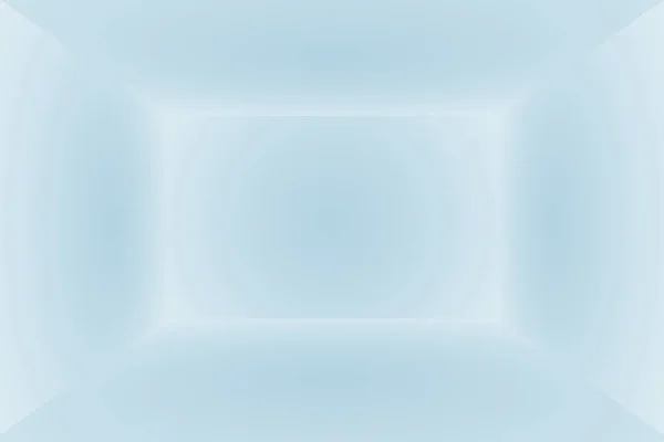 Streszczenie Luksusowe gradientowe niebieskie tło. Gładki granatowy z czarną winietą Studio Banner. Pokój 3D Studio. — Zdjęcie stockowe